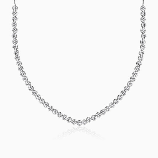 Silver Grimaldi Necklace