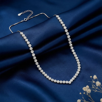 Silver Grimaldi Necklace