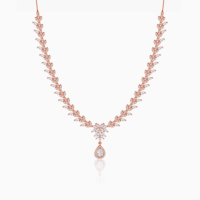 Rose Gold Kakatiya Necklace