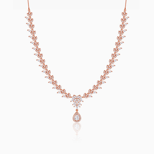 Rose Gold Kakatiya Necklace