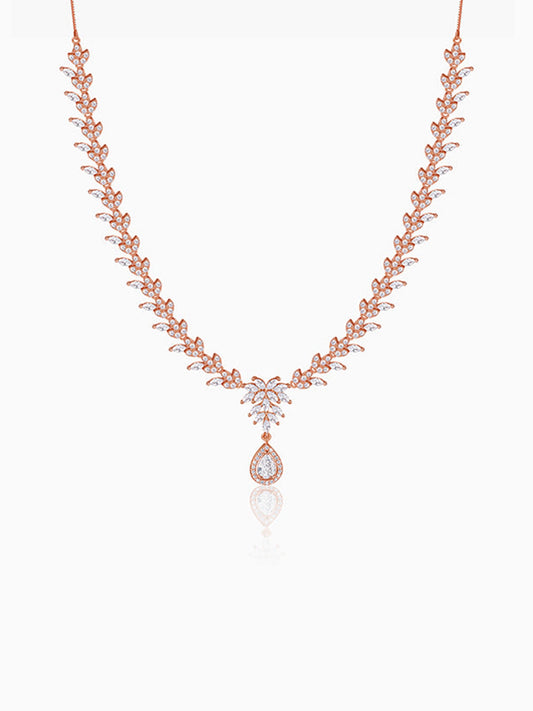 Rose Gold Kakatiya Necklace