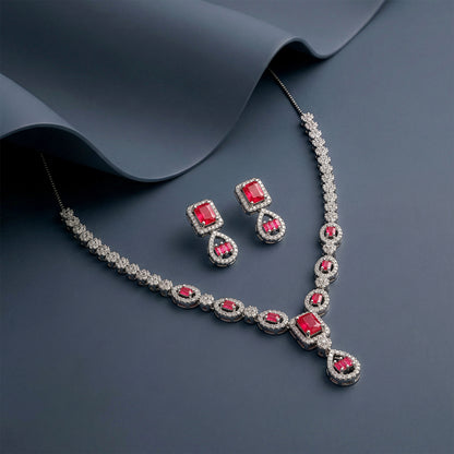 Silver Bathinda Pink Set
