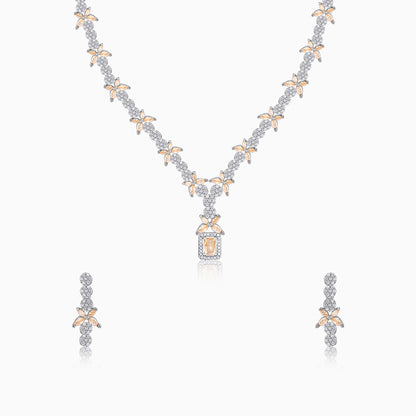 Silver Alhambra Azure Set