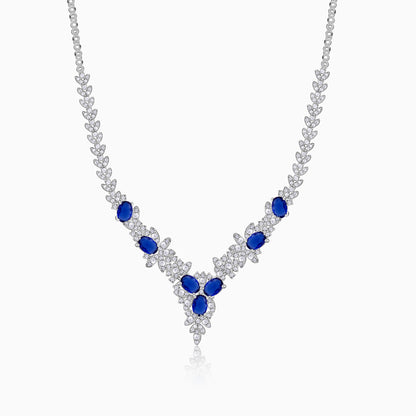 Silver Udaipur Azure Necklace