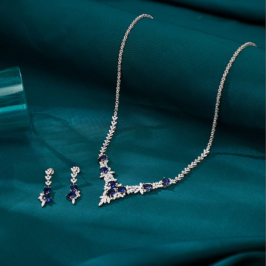 Silver Udaipur Azure Set