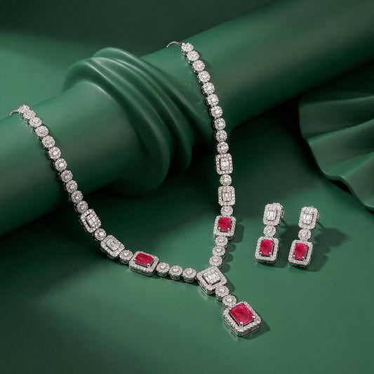 Silver Lancaster Crest Set