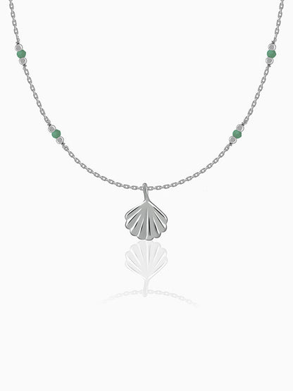 Silver Sage Shore Necklace