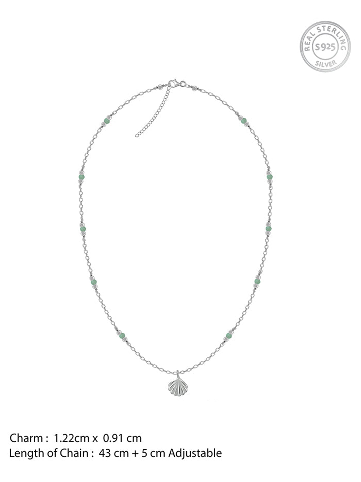 Silver Sage Shore Necklace
