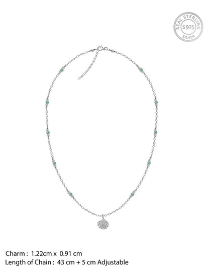 Silver Sage Shore Necklace