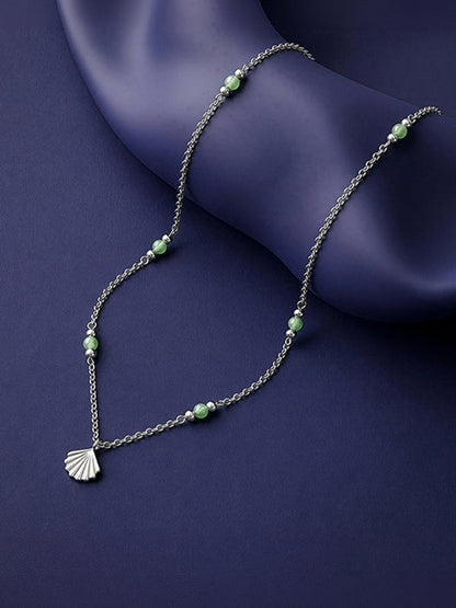 Silver Sage Shore Necklace