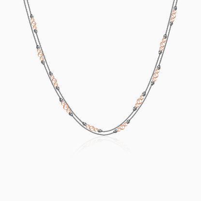 Silver Sandra Layered Pearl Necklace