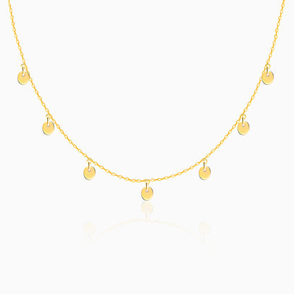 Golden Mini Charm Necklace