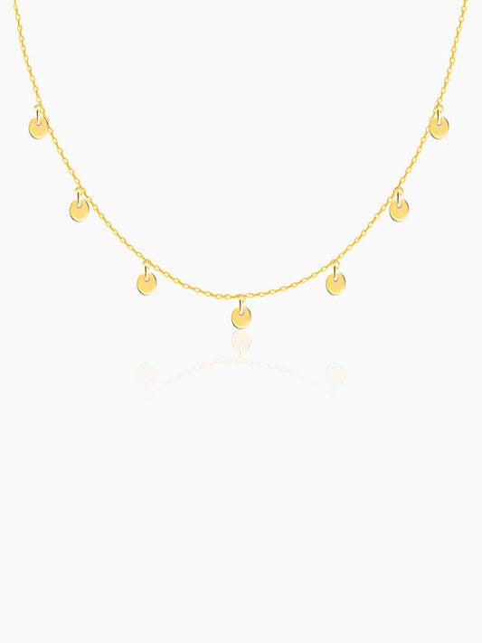 Golden Mini Charm Necklace