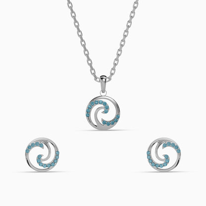 Silver Amphitrite Set of 2