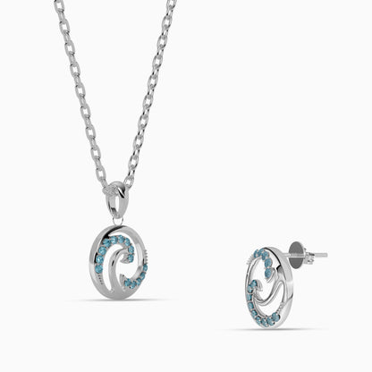 Silver Amphitrite Set of 2