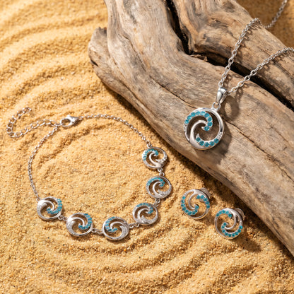 Silver Amphitrite Set of 3