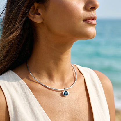 Silver Dike Necklace