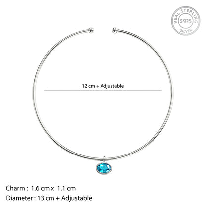 Silver Dike Necklace