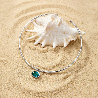 Silver Dike Necklace