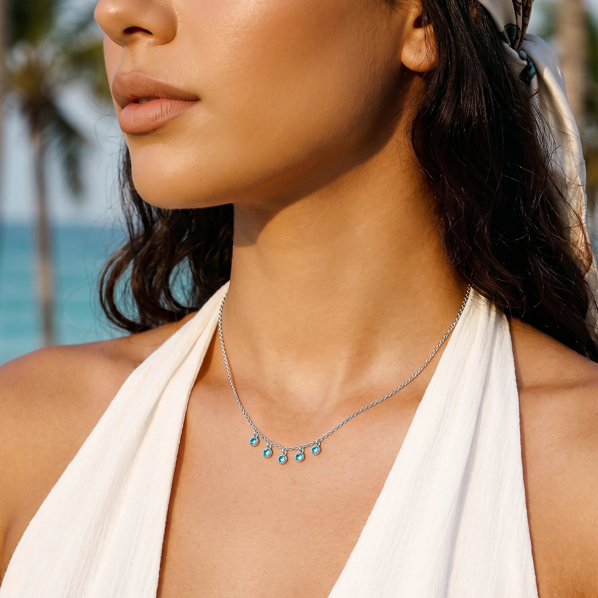 Silver Leto Necklace