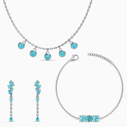 Silver Leto Set of 3