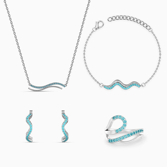 Silver Praxidike Set of 4