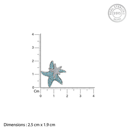 Silver Melia Pendant with Link Chain