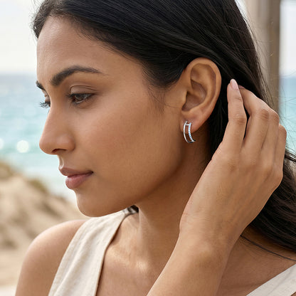 Silver Macaria Set of 4
