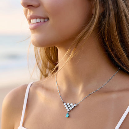 Silver Antiope Necklace