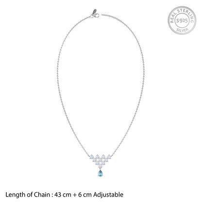 Silver Antiope Necklace