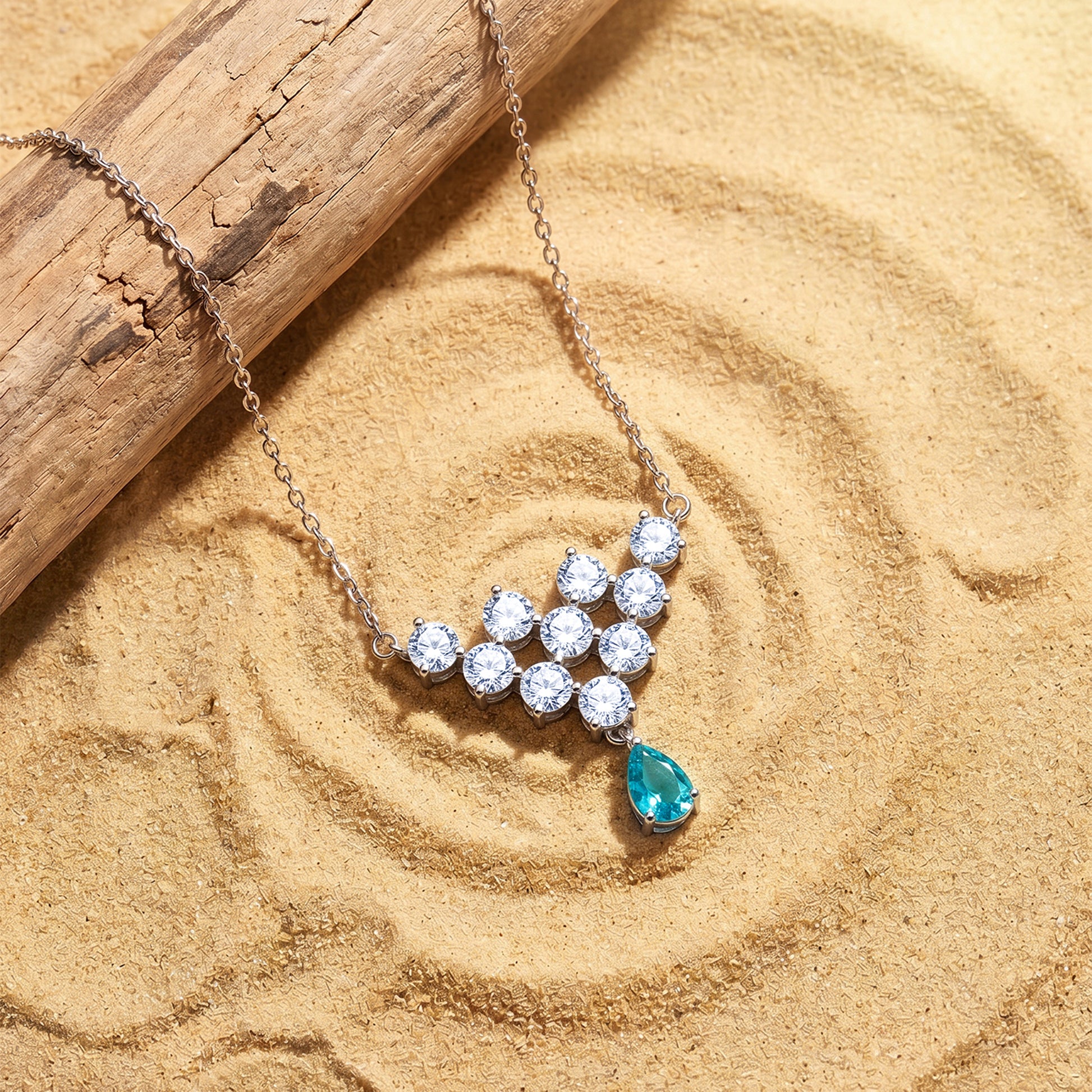 Silver Antiope Necklace