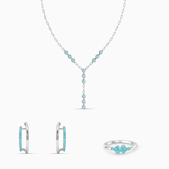 Silver Chariclo Set of 3