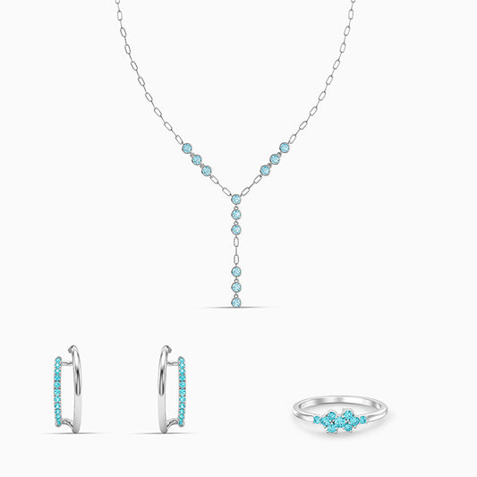 Silver Chariclo Set of 3