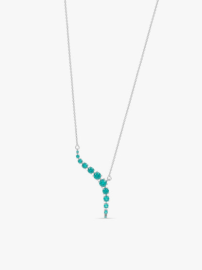 Silver Fernora Necklace
