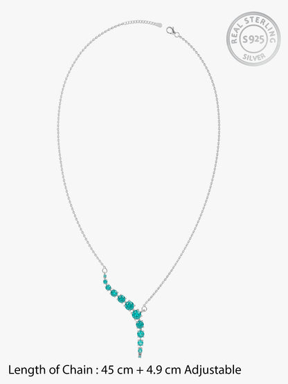 Silver Fernora Necklace