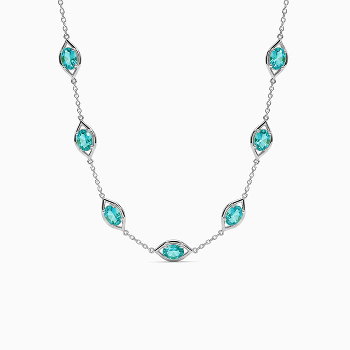 Silver Oenone Necklace
