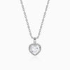 Silver 4Ever Pendant With Link Chain