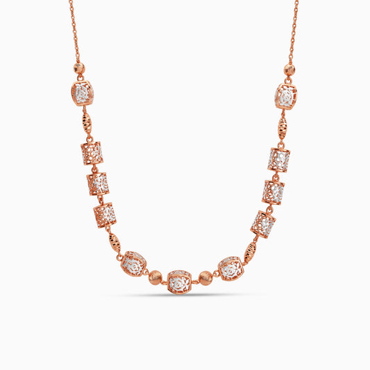 Dual Tone Stellaris Necklace