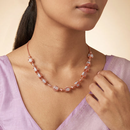 Dual Tone Stellaris Necklace