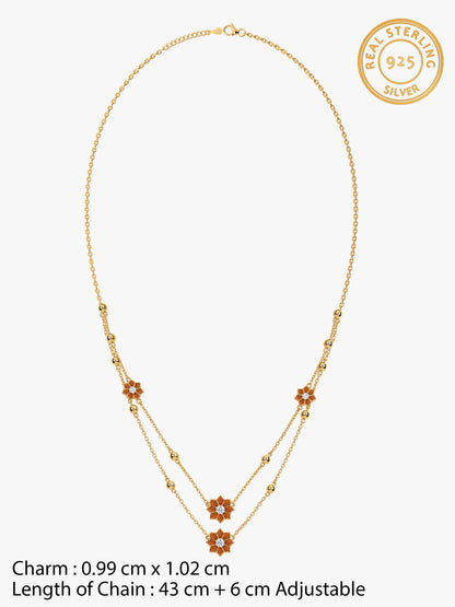 Golden Rangoli Noor Necklace