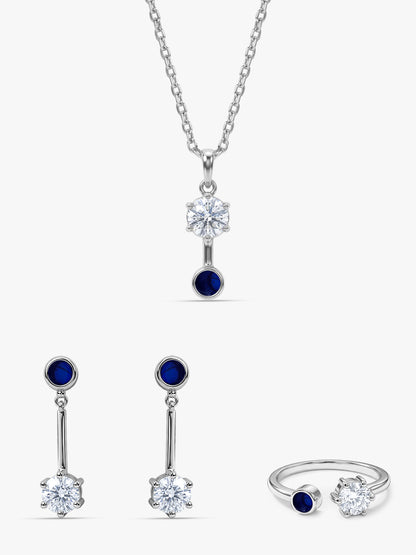 Silver Neel Tara Set of 3