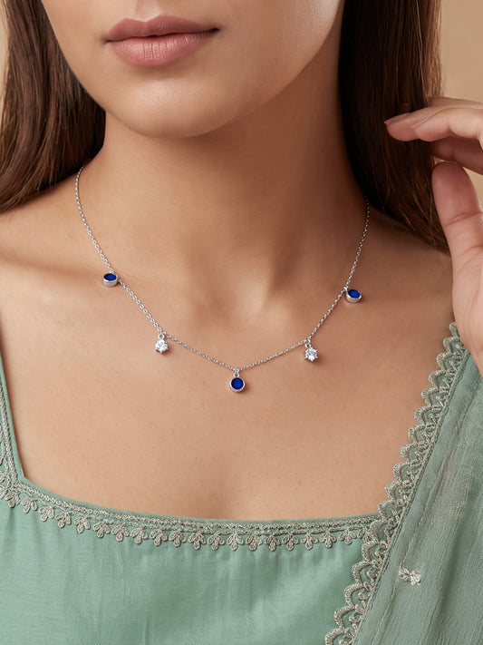 Silver Neel Tara Necklace