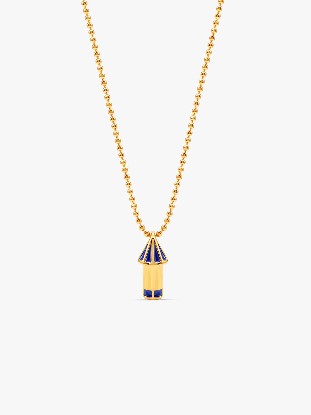 Golden Rocket Necklace