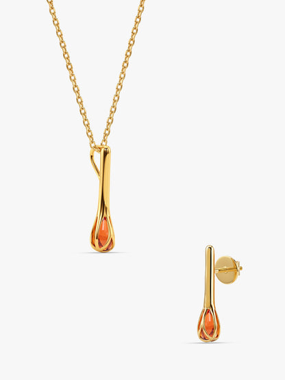 Golden Matchstick Set