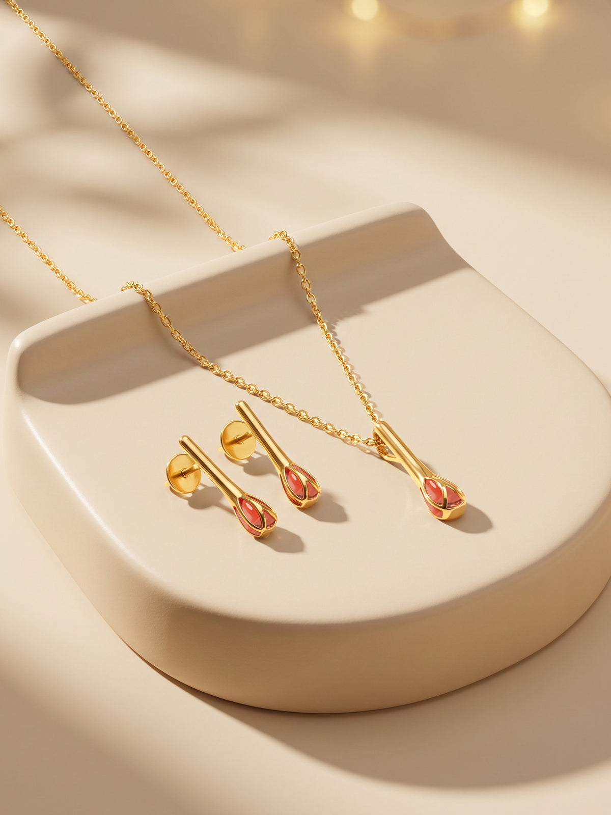 Golden Matchstick Set