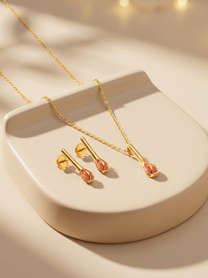 Golden Matchstick Set