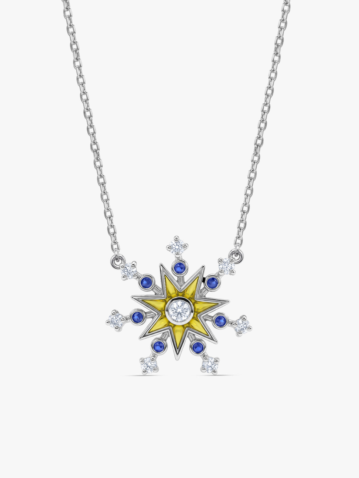 Silver Utsav Sparkle Necklace