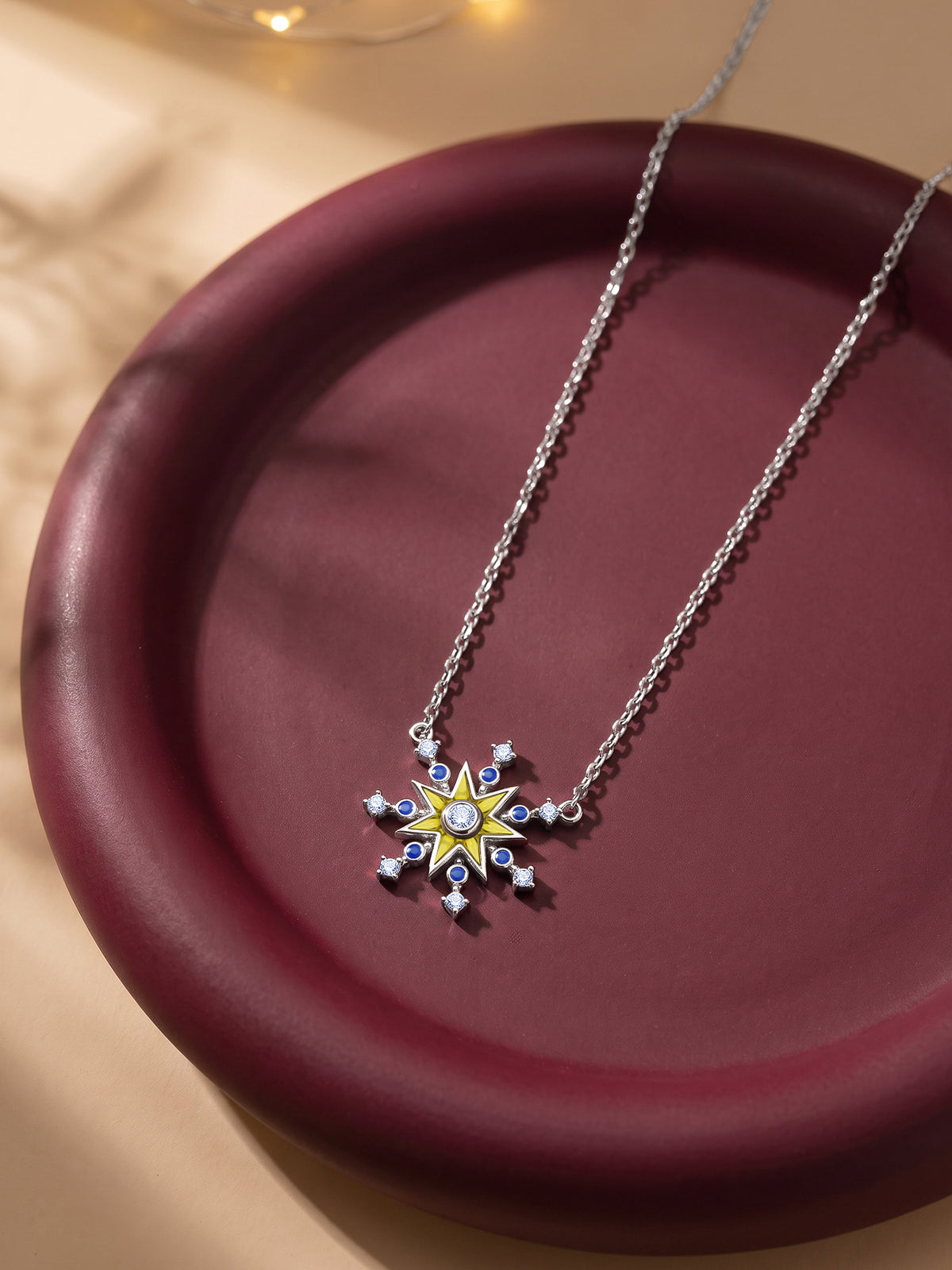 Silver Utsav Sparkle Necklace