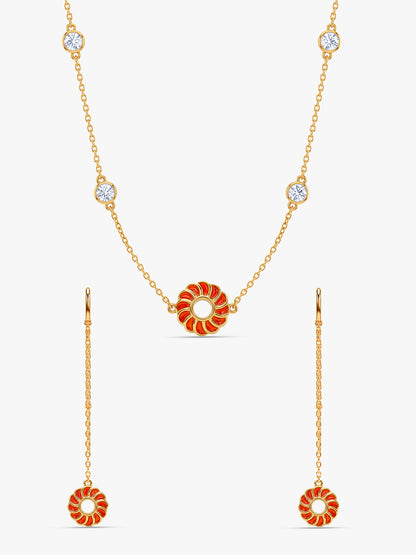 Golden Kesari Jalebi Set