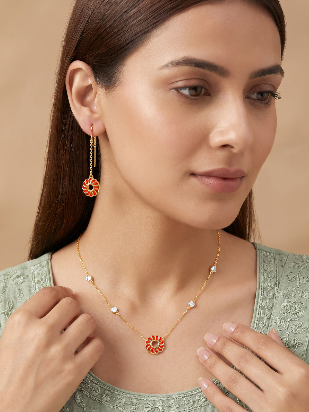 Golden Kesari Jalebi Set